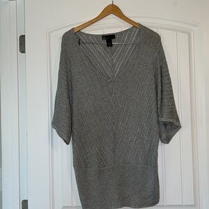Lane Bryant  Silver Holiday Sweater